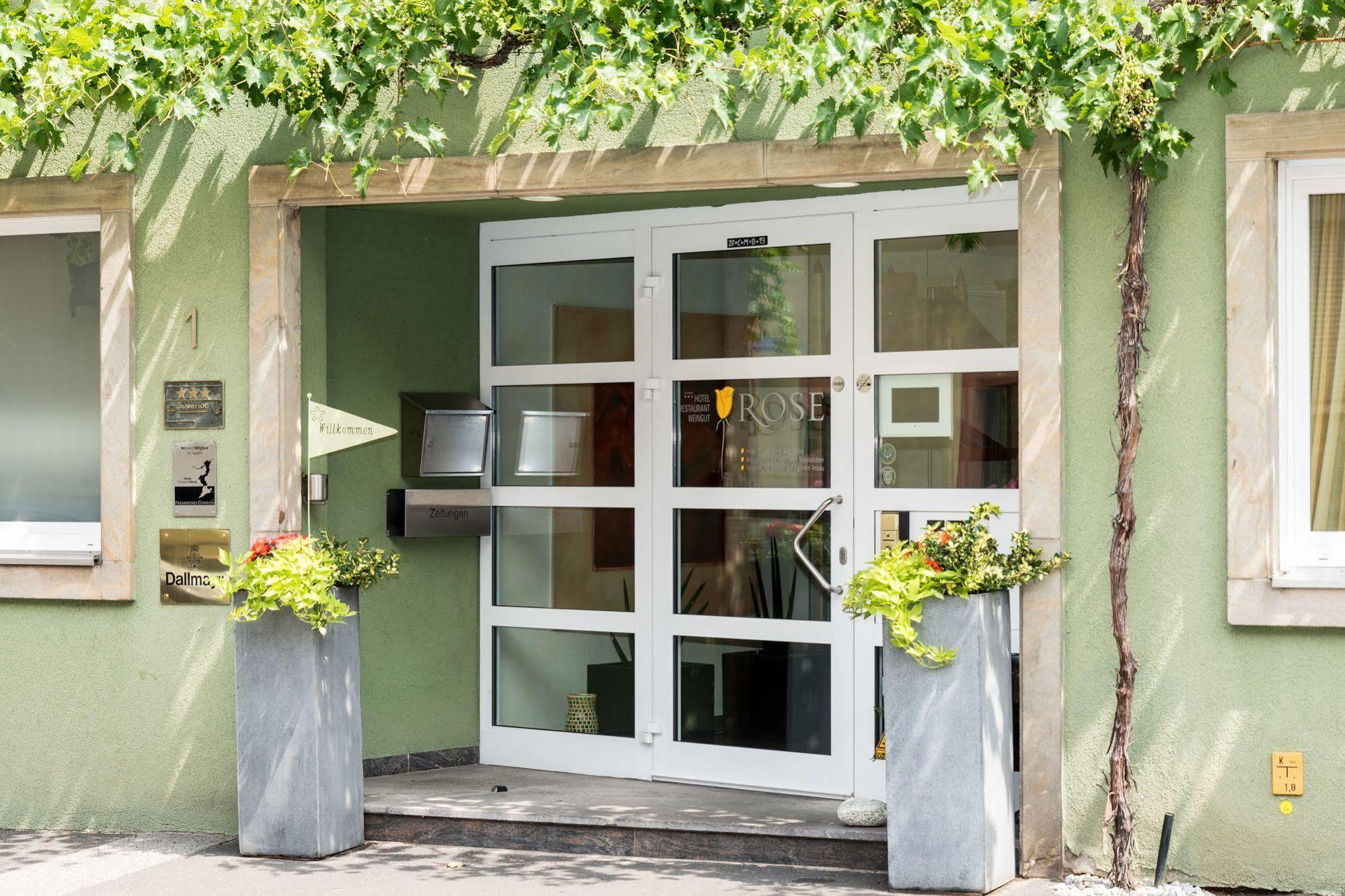 Weinhotel Rose Volkach Kültér fotó